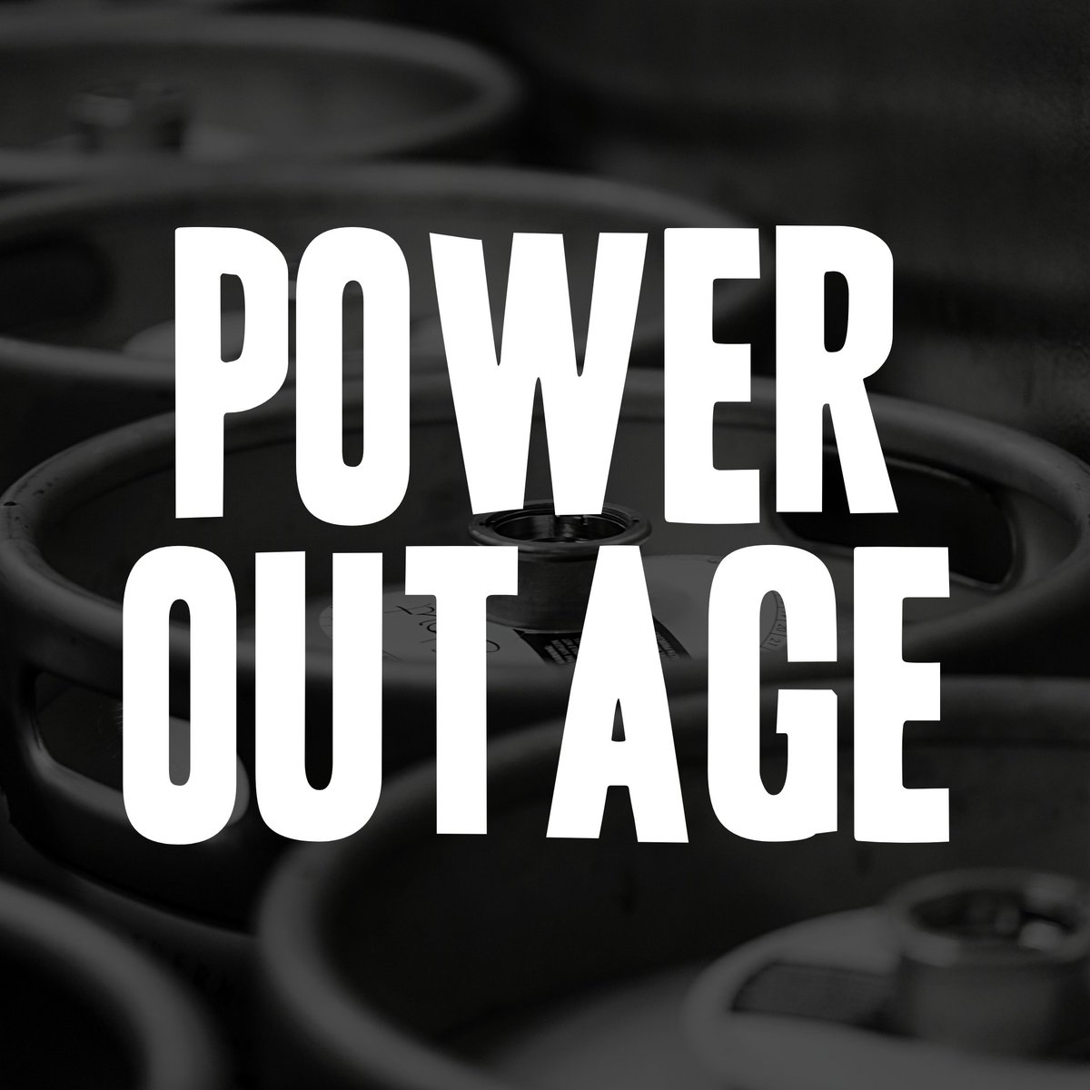 Hey friends, we will be closed this evening due to power outage. We'll see ya tomorrow 2/3!