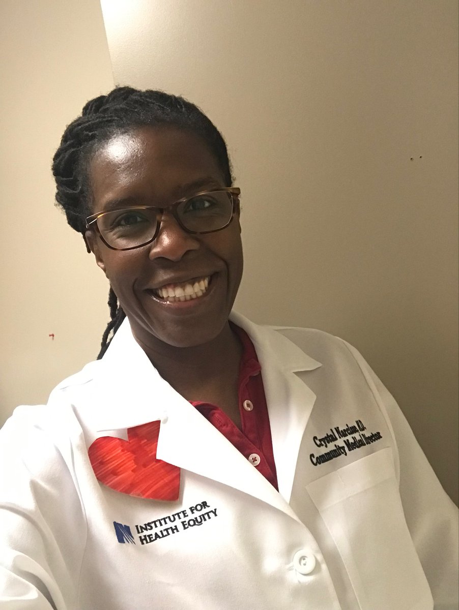 Norton_Health's tweet photo. It’s #HeartMonth! Crystal D. Narcisse, M.D., community medical director, shared: “I wear red because I partner with my patients to help prevent #heartdisease.” To learn more about your heart health, visit https://t.co/zfiXjlmozD. #hearthealth #wearsred #ourhearts https://t.co/1nrVsz9h4u