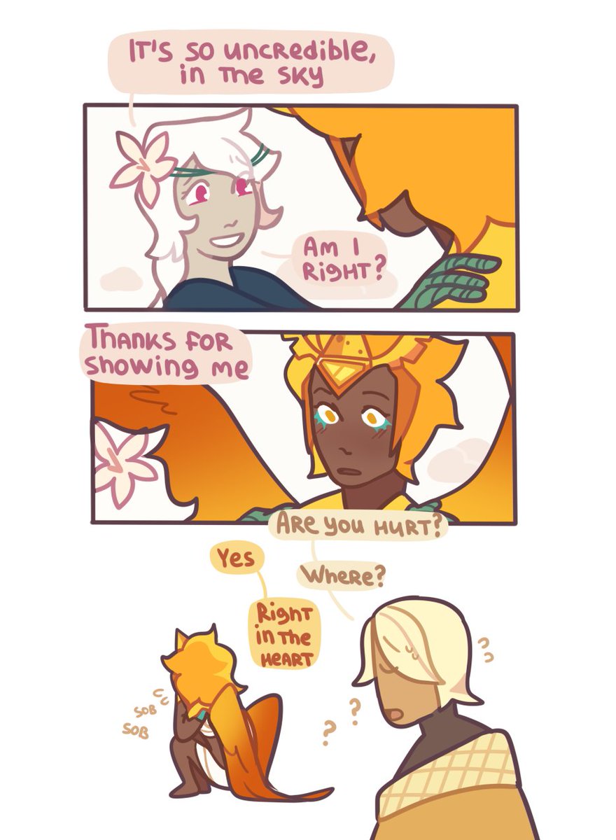 _mpils's tweet photo. #cookierun #goldencheesecookie #whitelilycookie 

GC: "Vanilla, take away your girlfriend" 
We all love Lily, I understand you, Cheese 😭 https://t.co/gbPmPyr8m1