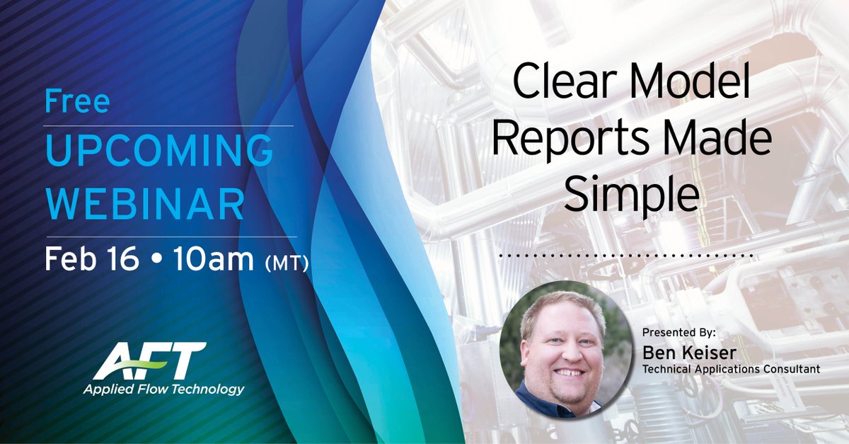 EmpoweringPumps's tweet image. .@appliedflowtech #software has some excellent ways to clearly report the results of your flow models. Learn how to effectively use the Output Control, Visual Report Control, and Graph Control sets up your parameters to show off your results. bit.ly/3qOAXDP #pipemodeling