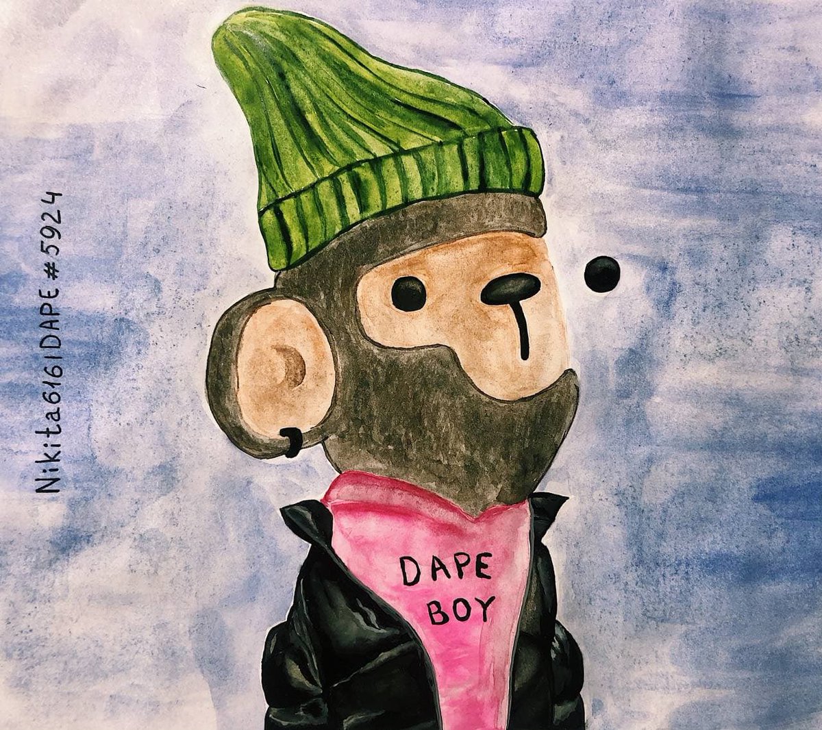 QCCC_L's tweet photo. Today i have an anniversary😊 
My 25th art for my favourite @dapenft project.
Happy to be part of the family.
So you can check my newest art named “DAPE BOY”  Hope u like it❤️
@SerpentAU @mega_meta_man @1ONENFT @farhalx @amritdape @Jacktavo @paultsai_ @TounsiHeat @Rurounius https://t.co/moJB0Hi8WA