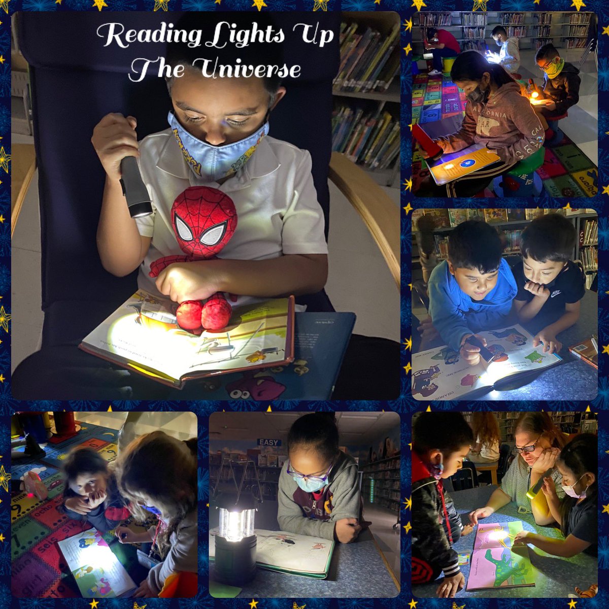 GoodmanBesece's tweet photo. Celebrate Literacy continued…Reading Lights Up the Universe @Bryan_Bulldogs @hubofschool @WeAreHAEST @EducationFL #FLCelebtatesLiteracy https://t.co/1fekQIlqB1