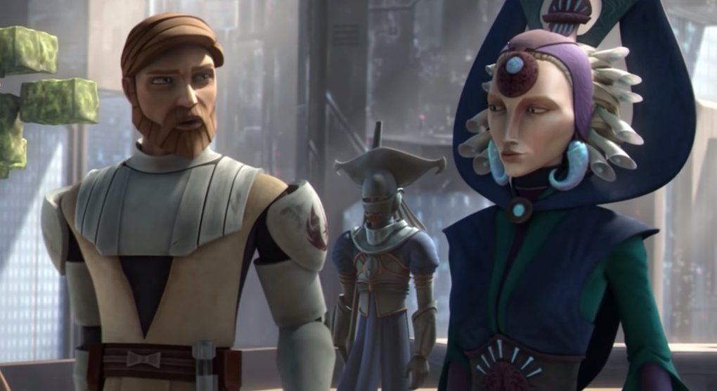 EvanHighLow's tweet image. I want to see him and the Duchess of Mandalore in a flashback.