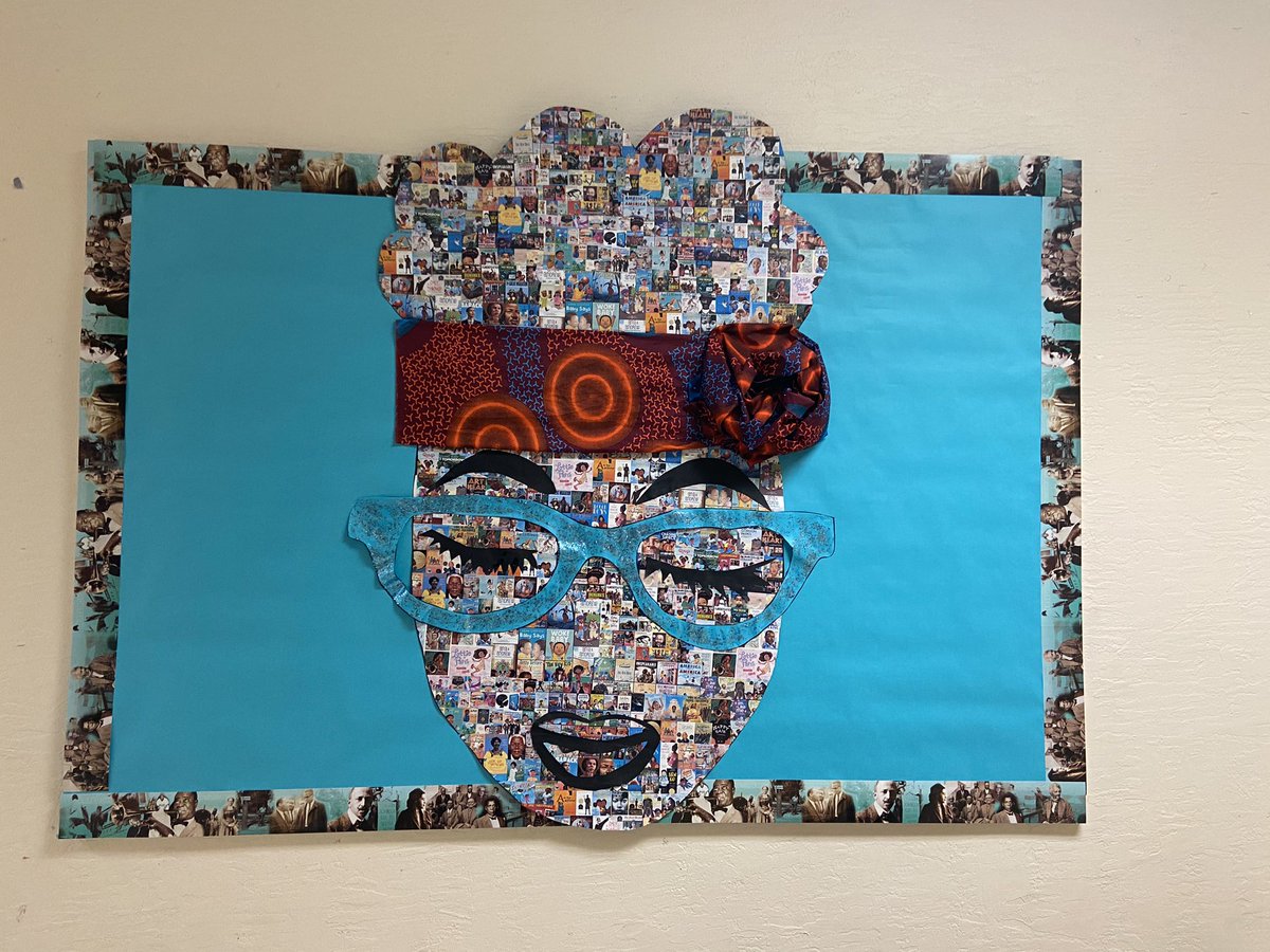 I LOVE how she came out .... and the kids automatically got it. She is made out of black literature .... Black History is LIT! 📚 #BlackHistoryMonth