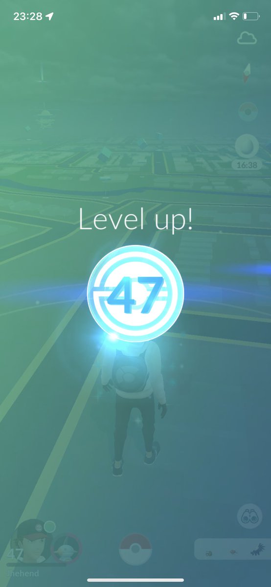 jhehend's tweet photo. Level 47! Up to level 50. What a XP grind to achieve this. #PokemonGoRaids #pokemongo #gobeyond #RoadTo50 https://t.co/8vVuYdFovl