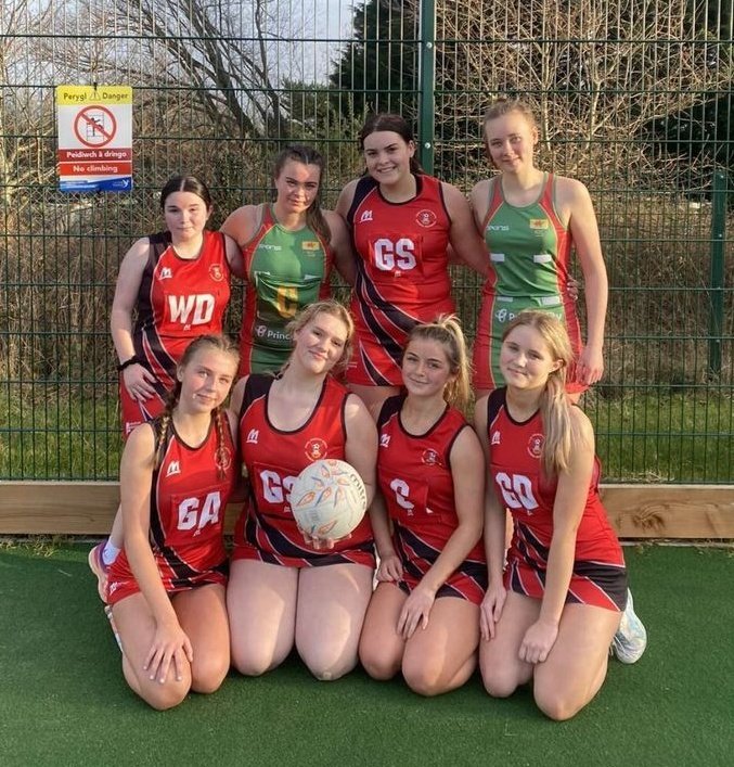sospans's tweet photo. Well done to our Sospans netball girls playing today in the Ann Smart Tournament. Representing @CoedcaeSchool @Ysgol_Strade
 Well done girls 💪 👏  @CoedcaePE https://t.co/XaA4MHuY9g