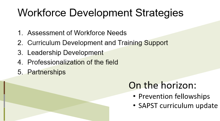 PTTCnetwork's tweet photo. Hey #CADCAForum attendees - Join @hollyhagle & other PTTC Network team members at 9 a.m. ET on Thursday, Feb. 3 in National Harbor Rooms 2-3 where we'll be talking about our work w/ @samhsagov on #PreventionWorkforce efforts/strategies for the road ahead. https://t.co/dgwMPw8jsc