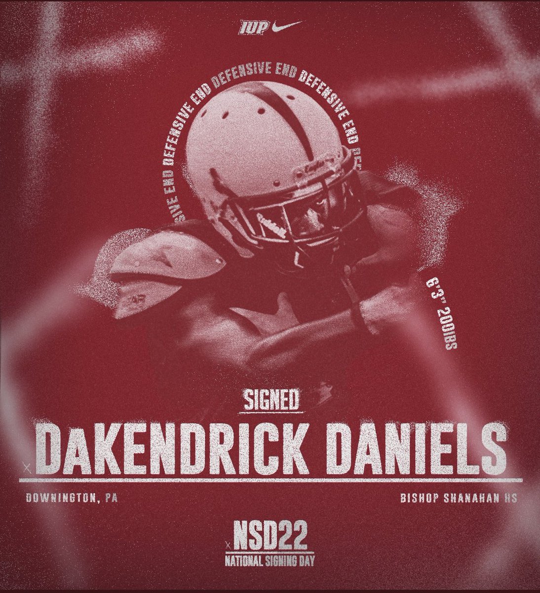 ✍🏿🔒. Let’s work <a href="/IUPfootball/">IUP Football</a> 🦅🦅