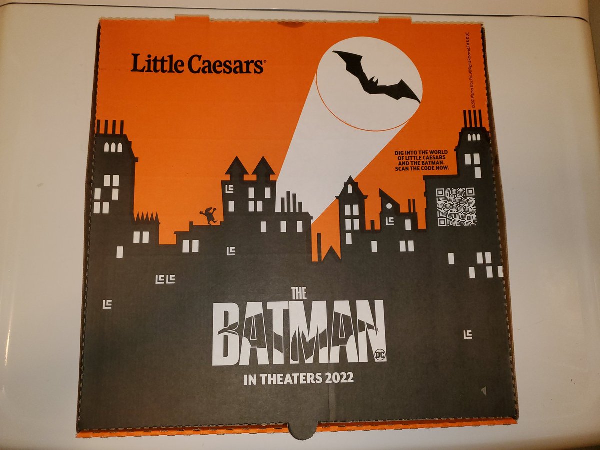 gabberknot's tweet photo. @littlecaesars
@DCBatman @TheBatman
#littleceasars
#thebatmancalzony
#batman #thebatman https://t.co/PD0ixx4o00