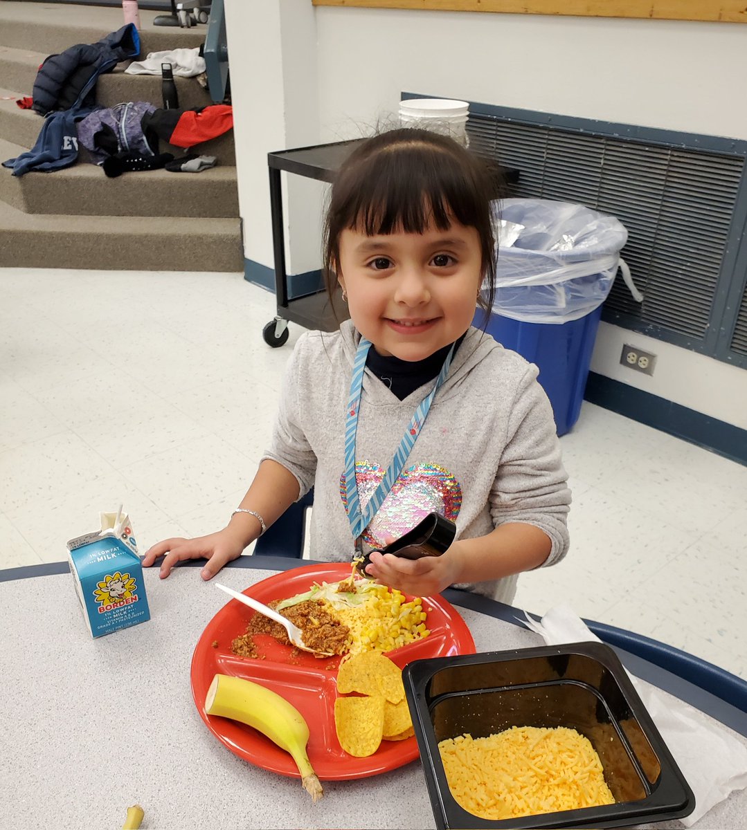 Pre-K students took 2nds and 3rds of today's lunch- taco salad <a href="/emmaelem/">Emma Roberson Elementary School</a> <a href="/gisdchnutrition/">Granbury ISD Child Nutrition</a>