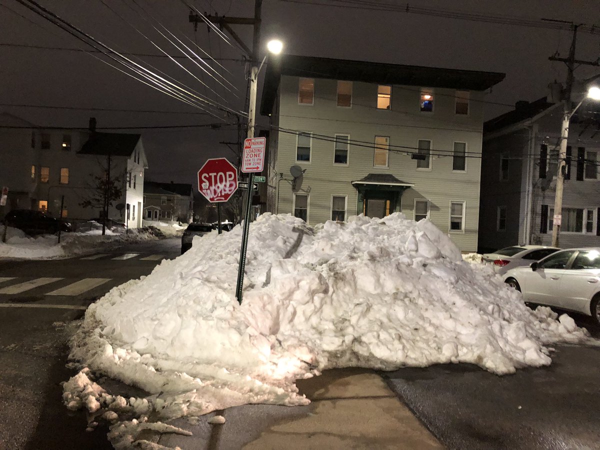 I clearly was wrong in my assumption that New Englanders knew how to clear snow off sidewalks better than other places I’ve lived (DC, lookin’ at you).