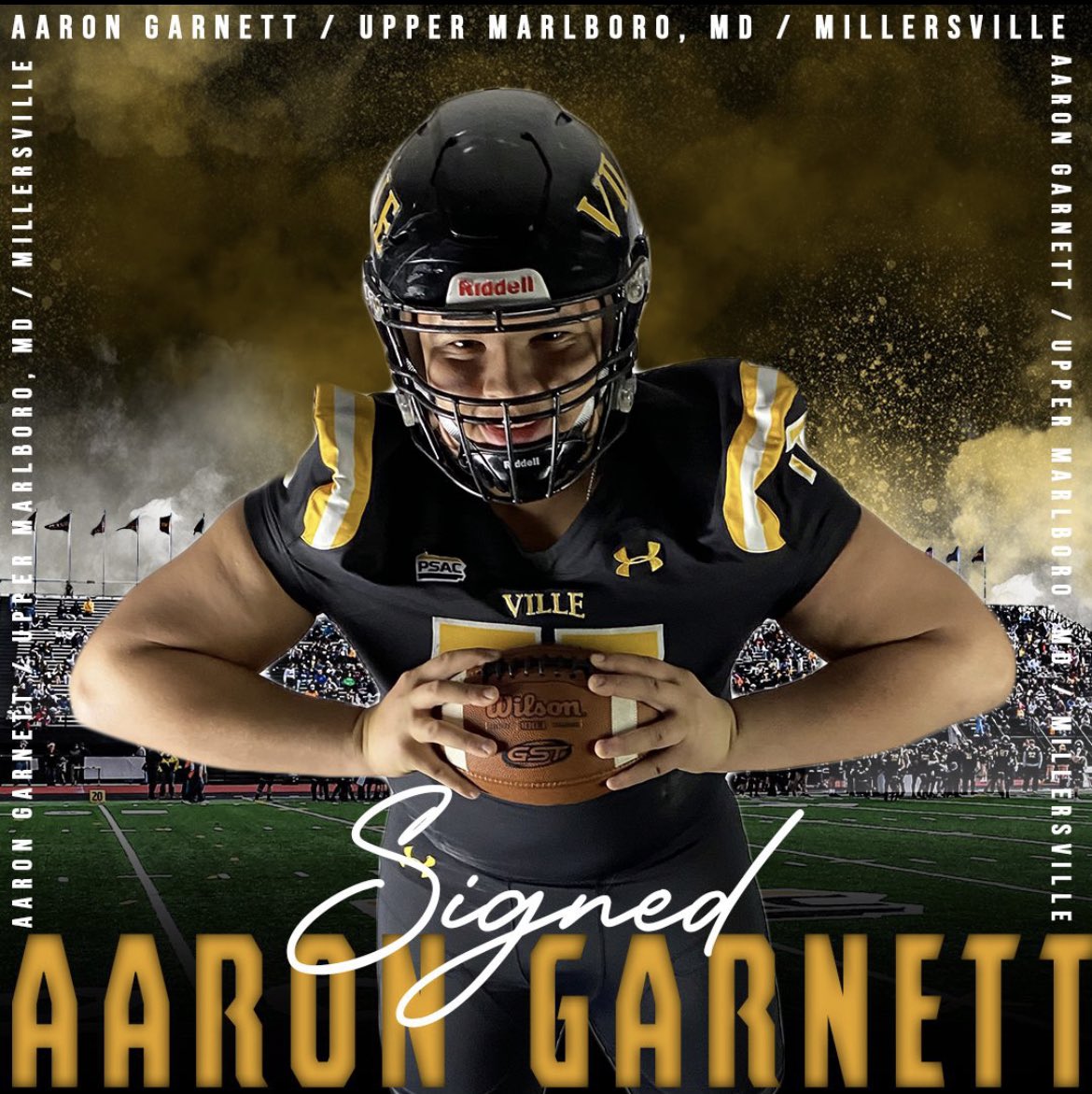 Welcome to the Family Aaron Garnett, OL from Sidwell Friends, 6’5 315 〽️