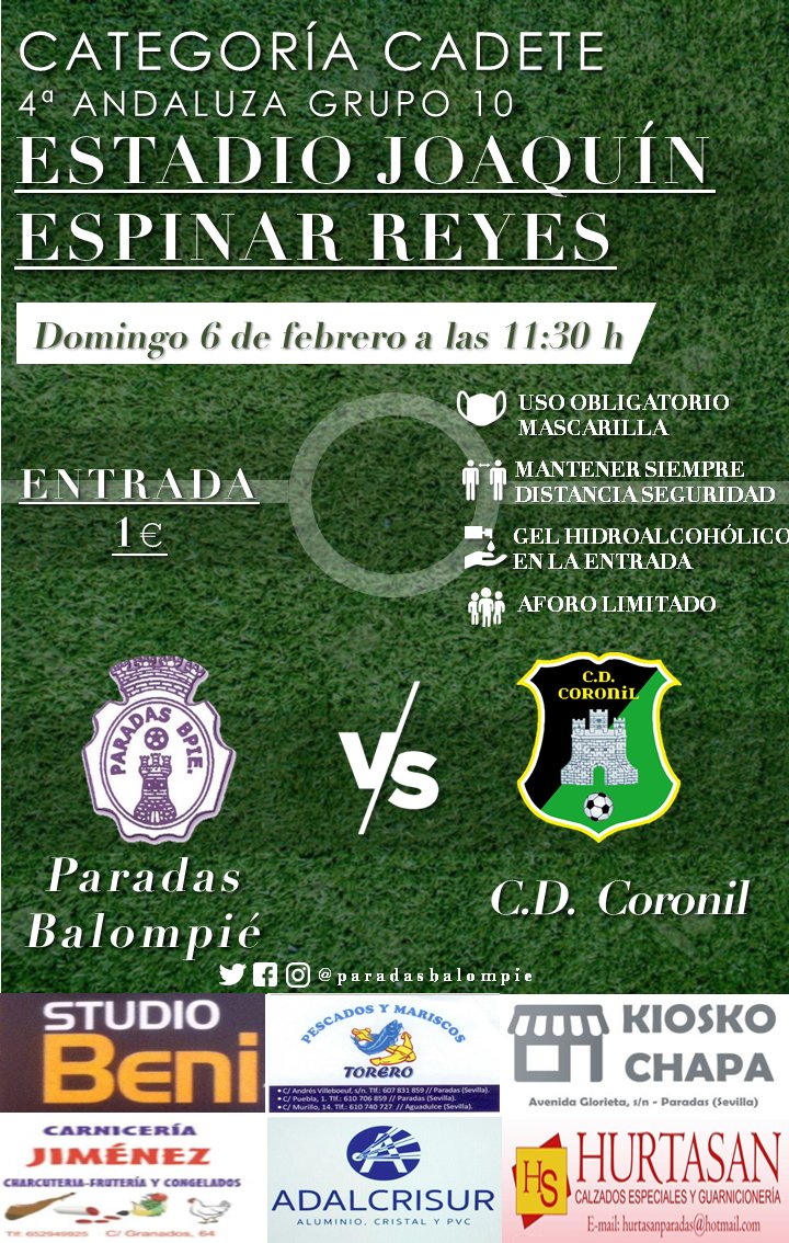 PARADAS BALOMPIÉ tweet media