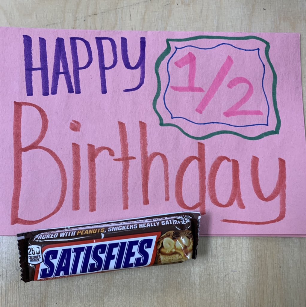 Thanks for my half birthday card and birthday song by <a href="/Renaissance_SHS/">Santiago Renaissance</a> 💕