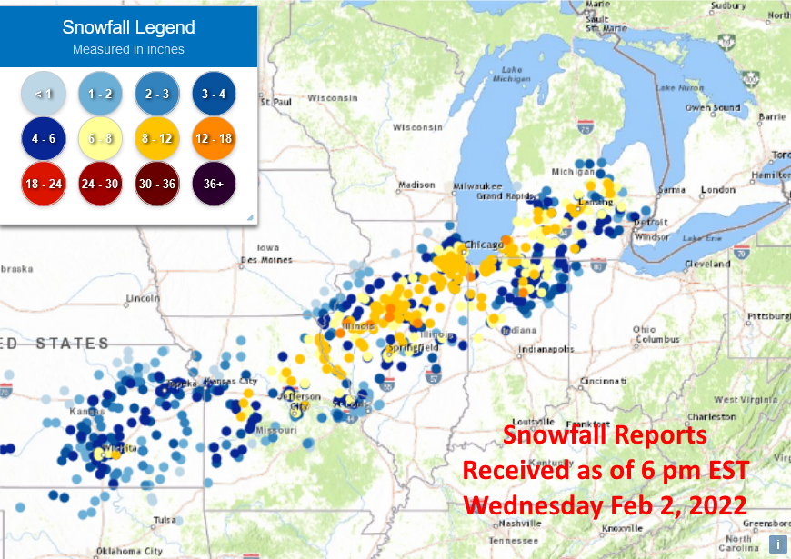 NWSEastern's tweet photo. The latest snowfall and ice accumulation forecasts for the next 48 hours (7 pm EST Wed to 7 pm EST Fri).  Also the snowfall reports received as of 6 pm EST Wednesday evening. https://t.co/bFVMEO79kg