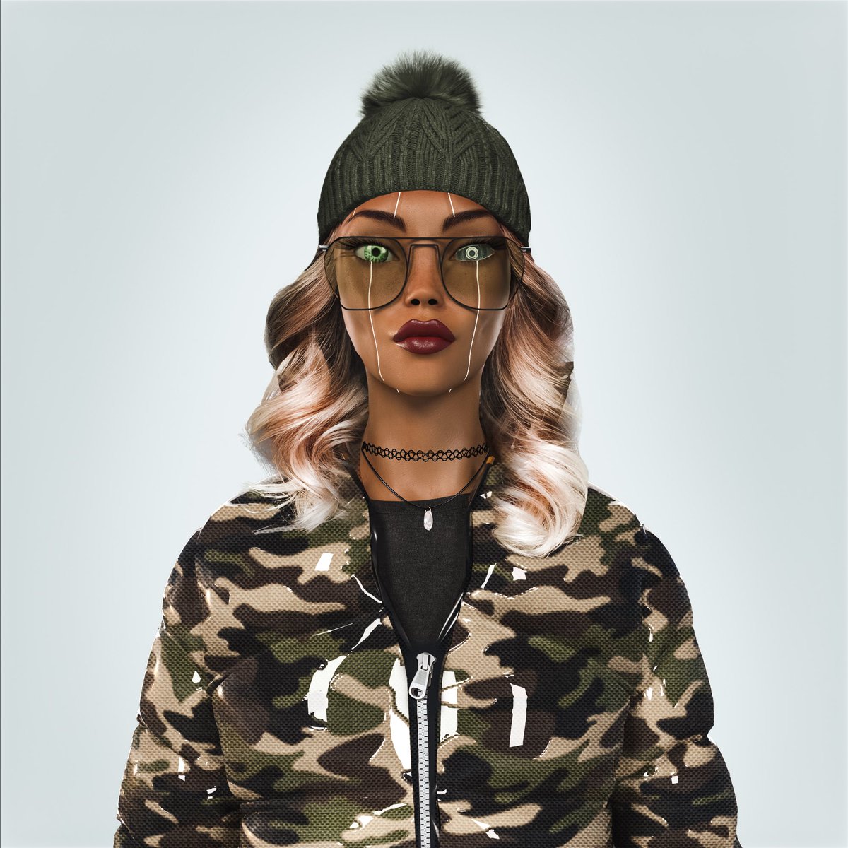 Do you want to go skiing with WinterWoman ❄️❄️ #EWP #WomeninNFTs