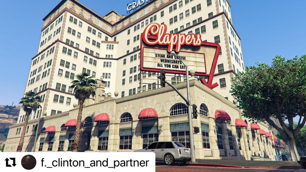 Clappers restaurant located in the lobby of the Von Crastenburg Hotel in downtown vinewood was establish in 2007,and has  been Mr Fitt and his wife favourite restaurant for years.