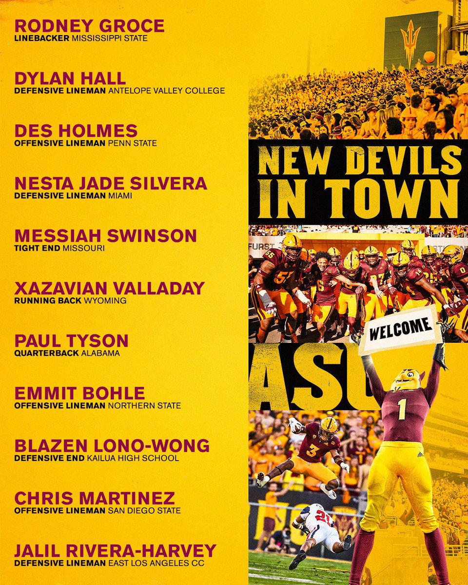 Sun Devil Football tweet media