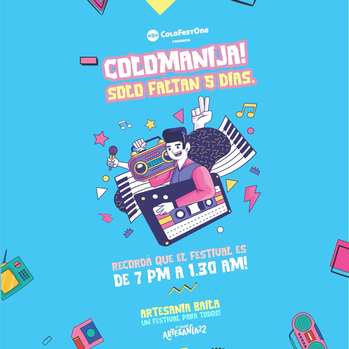 ColoFestOne's tweet photo. #ColoManija SUPER ACTIVADA. 
Por acá no damos más, nunca esperamos tanto un Lunes. https://t.co/MrVumGNcWc