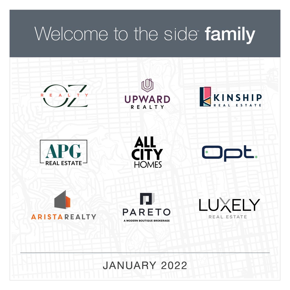 side_realestate's tweet image. What a start to 2022! We're now live in 5 new states/territories (Washington, Oregon, Virginia, Maryland, &amp;amp; Washington, D.C.) AND we welcomed 18 new boutiques to the Side family in January. Please join us in congratulating them! 🎉#sidepartners #siderealestate #realestateexperts