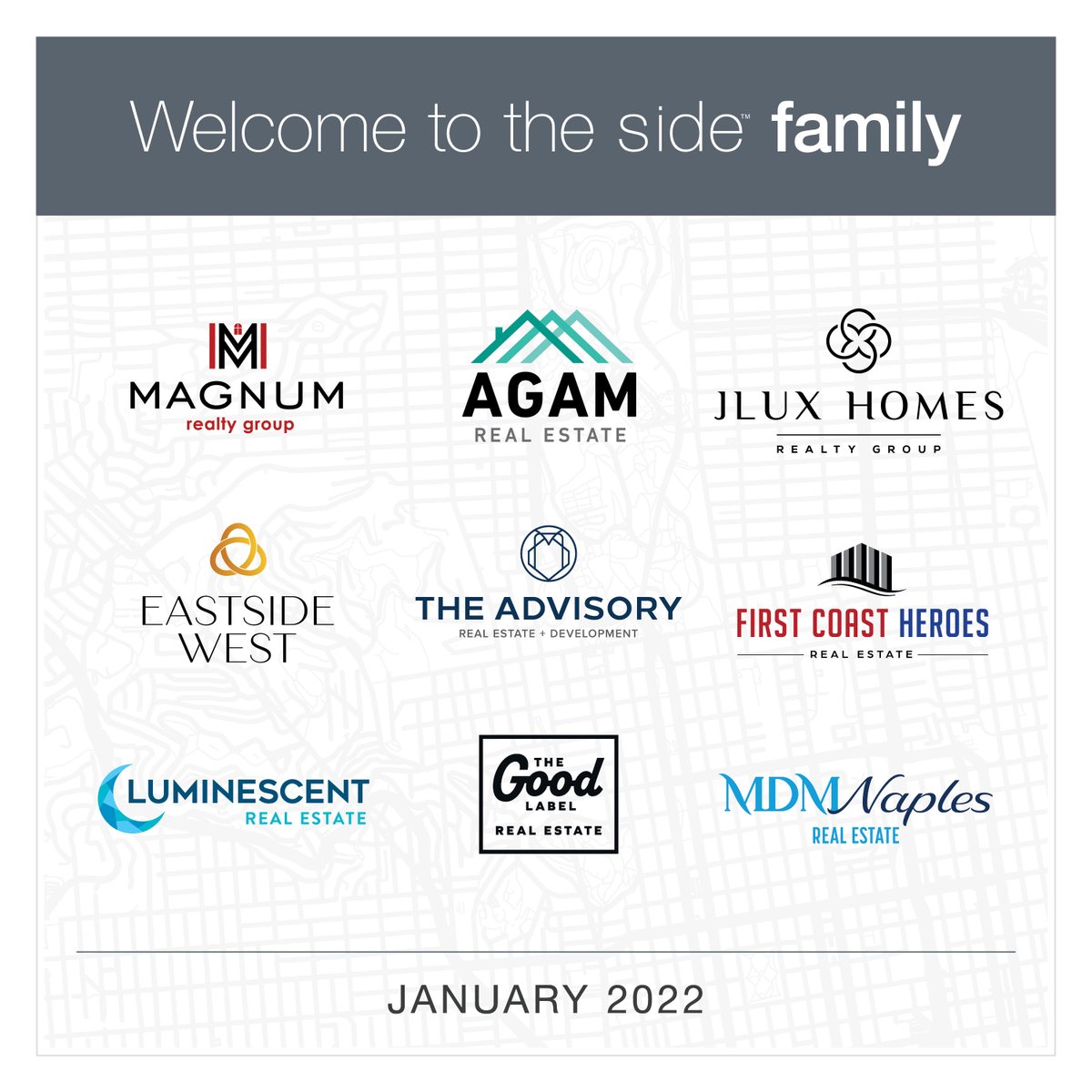 side_realestate's tweet image. What a start to 2022! We're now live in 5 new states/territories (Washington, Oregon, Virginia, Maryland, &amp;amp; Washington, D.C.) AND we welcomed 18 new boutiques to the Side family in January. Please join us in congratulating them! 🎉#sidepartners #siderealestate #realestateexperts