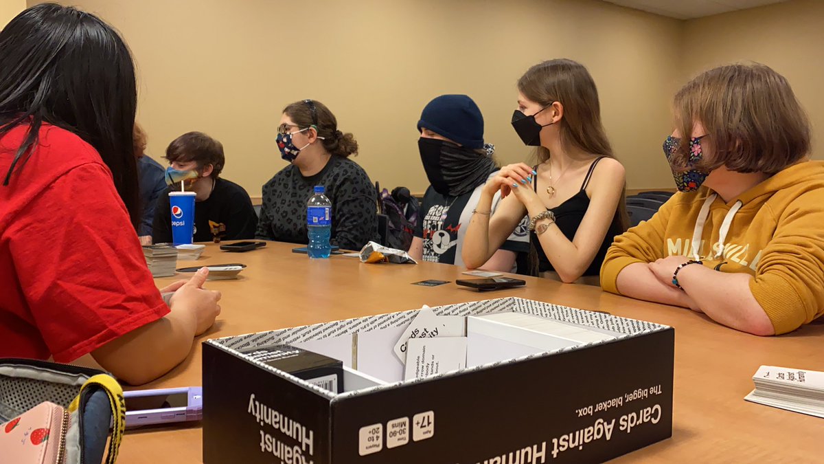 GSAMillersville's tweet photo. Kicking off the first meeting of the semester with board games! 🌈 https://t.co/aooPPPsHor