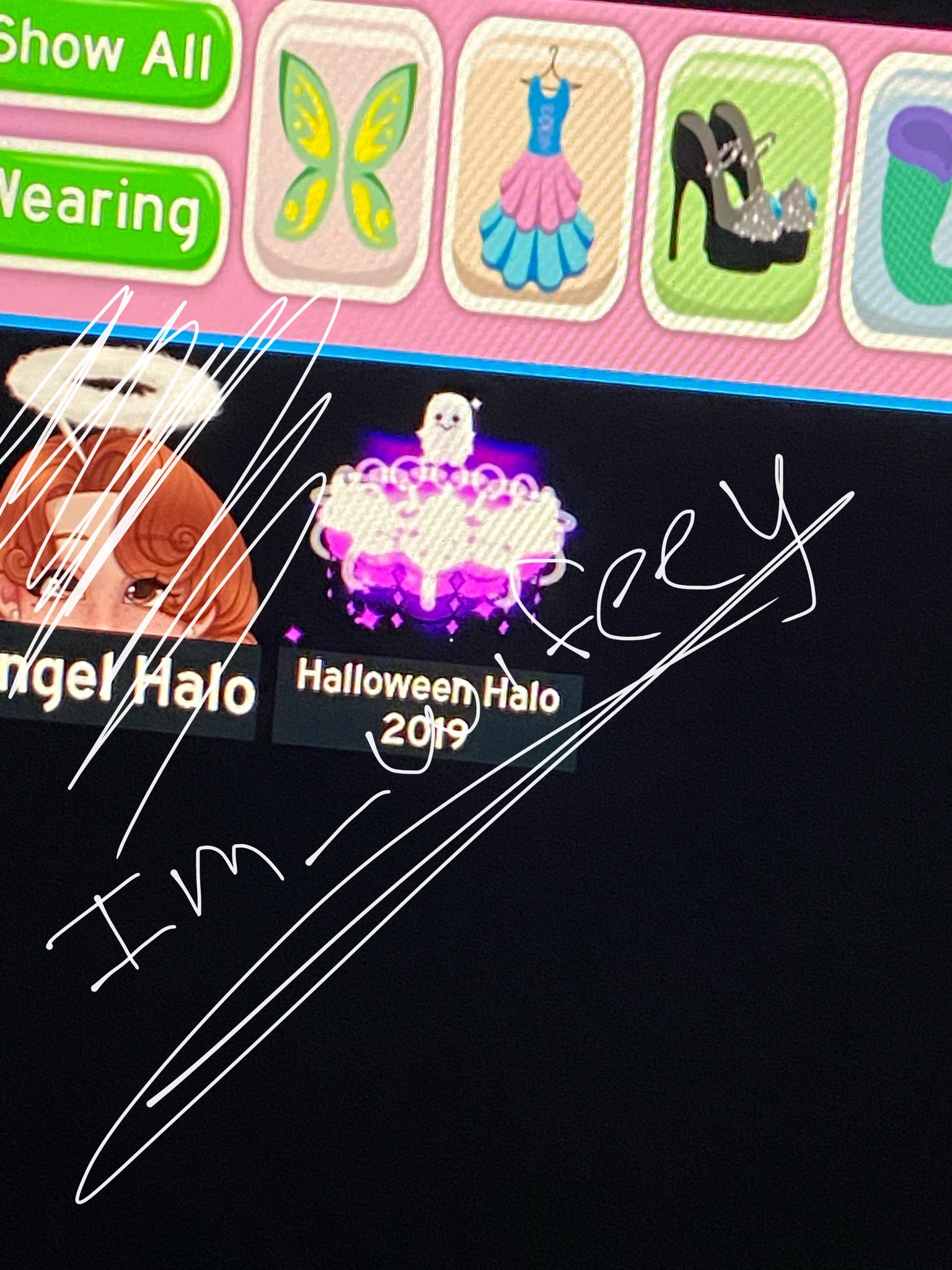 TRADING MM2 WEAPONS FOR RH HALOS, ITEMS AND DIAMONDS!!! PLS MAKE