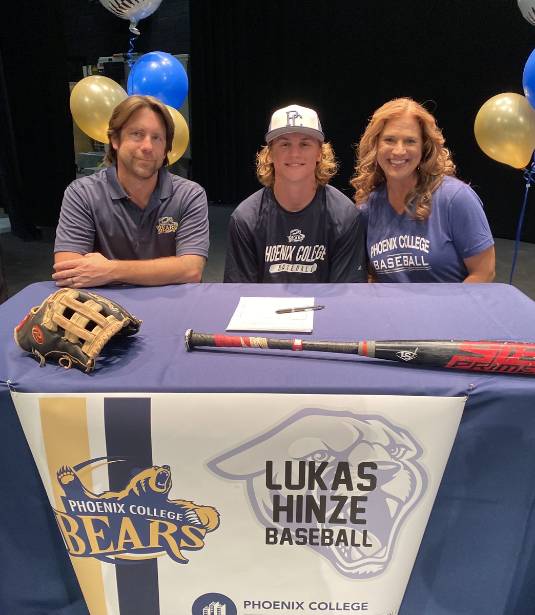PerryBaseball07's tweet photo. It is happening today! @cade_lacy and @luke21hinze are signing their #NLI today for @pcbearball!!
#NextLevelPuma
#PumaBall https://t.co/l5ODQ6LWeG