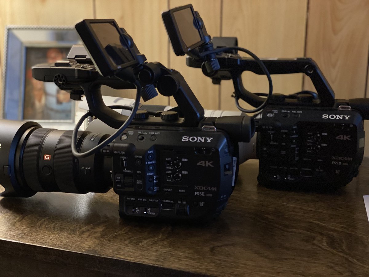lukethevideoguy's tweet photo. The newest lineups to the collection. All @SonyAlpha @Sony all the time.
#fs5m2 #fx3 @AtomosGlobal #production #setlife https://t.co/Nx4NcFmPQl