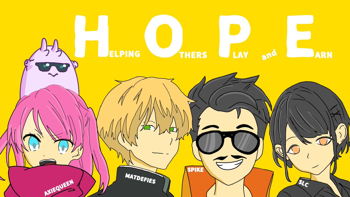 SpikeCollects's tweet photo. I am so happy! @nagiiieee made this amazing graphic for @HelpPlayEarn. Thank you!🥺

@Axie_Queen @MatDefies @smalllovecuties https://t.co/PHkTStYKVt
