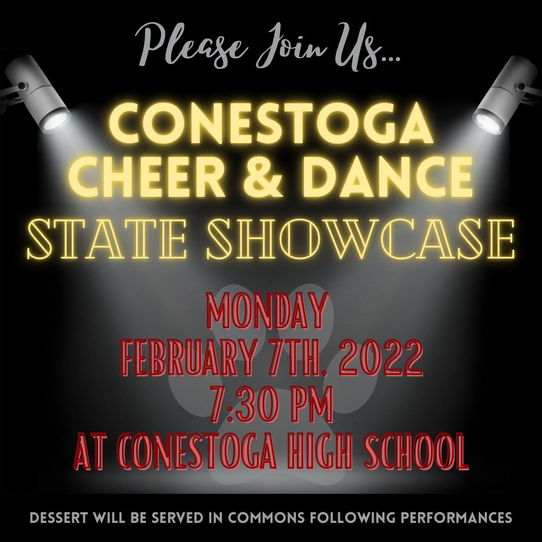 C1stogaDance's tweet image. We can’t wait for a fun night of CHEER &amp;amp; DANCE!! Let’s pack the gym! 💛🎉