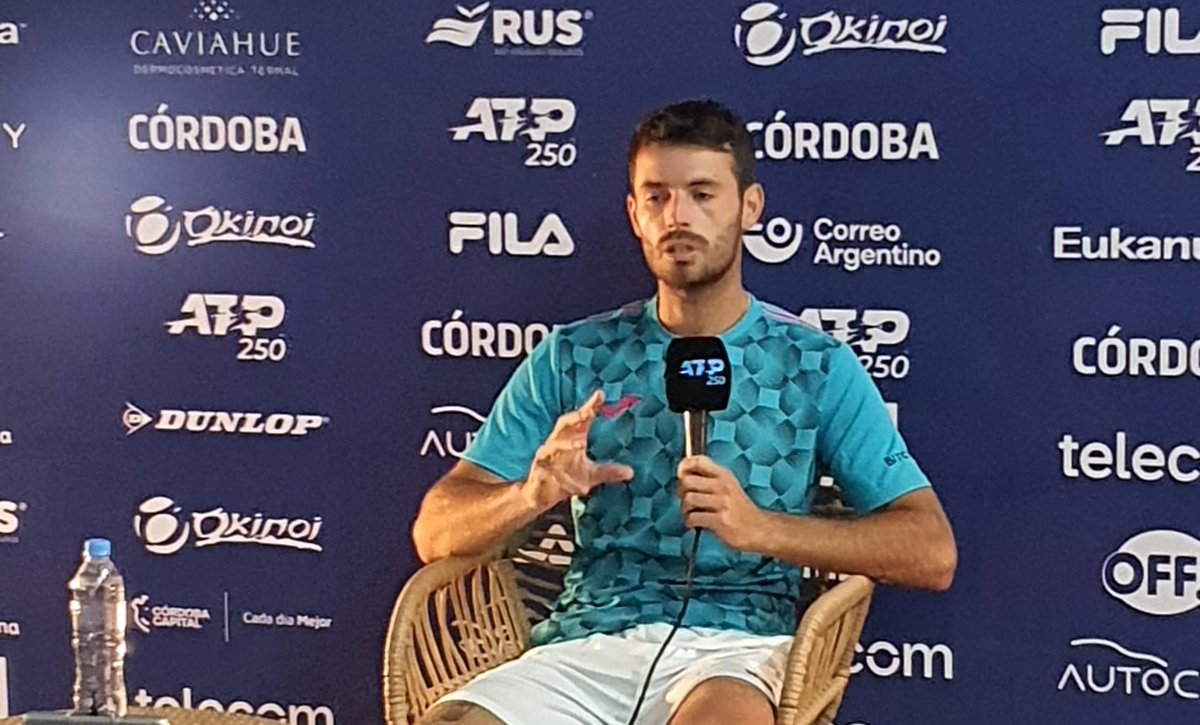 Otra versión auténtica de <a href="/juanlondero/">Juan Ignacio Londero</a>, ya en cuartos del @CordobaOpen.