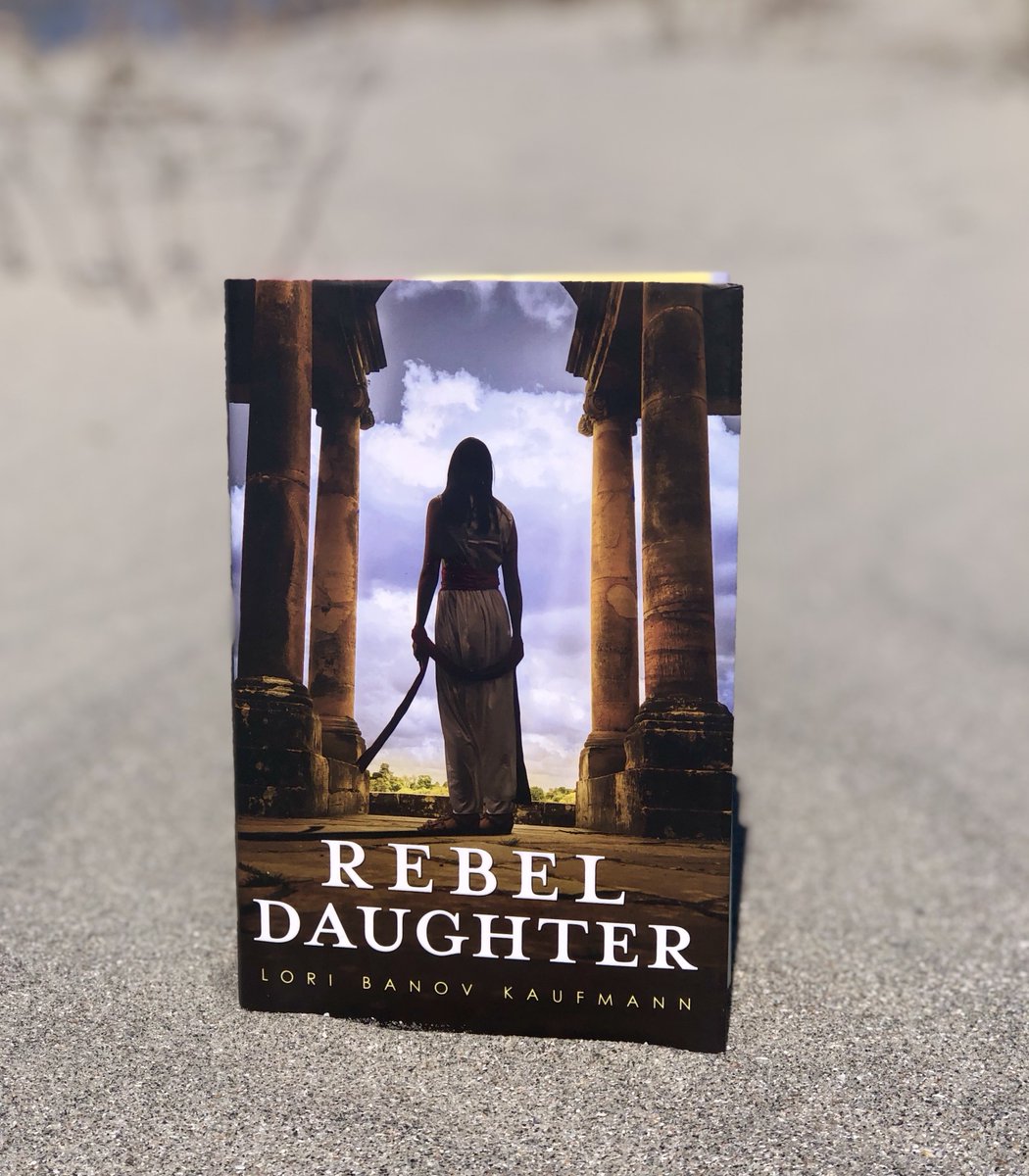 March #bookclub preview: <a href="/LoriKaufmann/">Lori Banov Kaufmann</a>'s #RebelDaughter (<a href="/DelacortePress/">Delacorte Press</a>), <a href="/JewishBook/">Jewish Book Council</a>'s #NationalJewishBookAwardWinner: a young woman survives the unthinkable in this tale of family, love, and resilience, set against the destruction of Jerusalem in 70 CE.