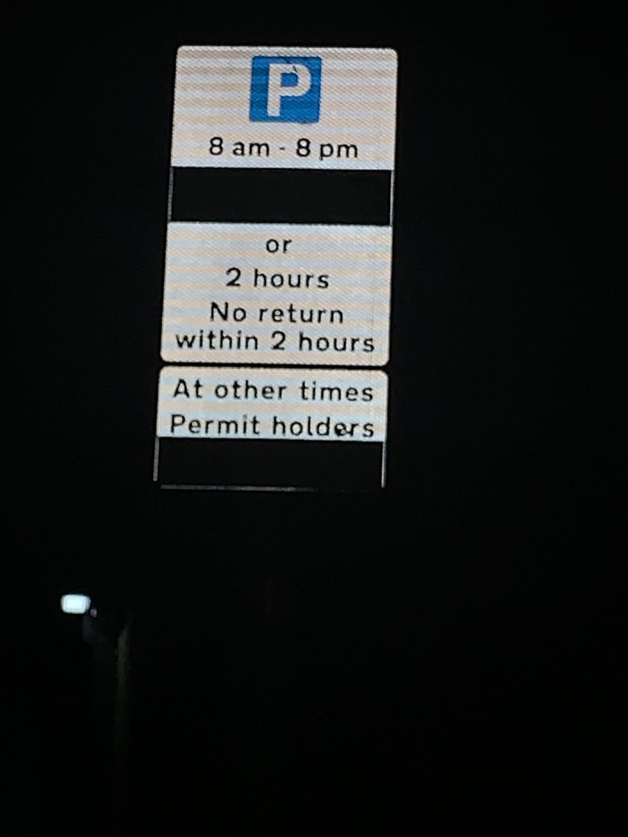 So my sister got a parking ticket after parking here for less than 2 hours. She left at 8.15pm. 

Question: What does the sign say in your view. Is it worth a challenge?