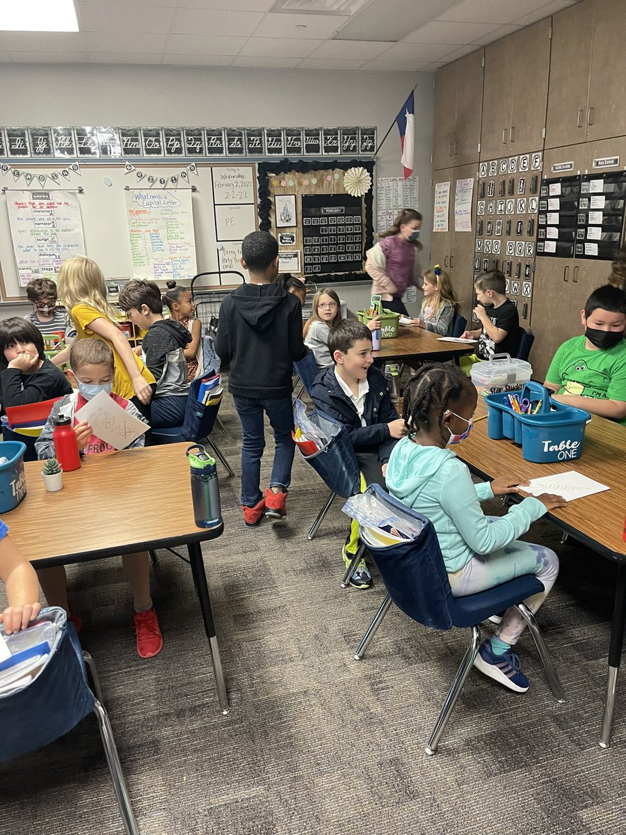Thank you <a href="/StevaFlowers/">Steva Flowers</a> for showing our class some kindness today!!! We loved our encouraging notes 📝 and most of all y’all’s silliness 🤪! #CardinalPride #FCE2022 #KindnessMatters <a href="/HumbleISD_FCE/">Fall Creek Elem</a>