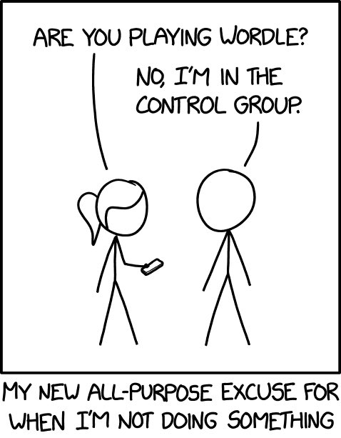 Control Group xkcd.com/2576