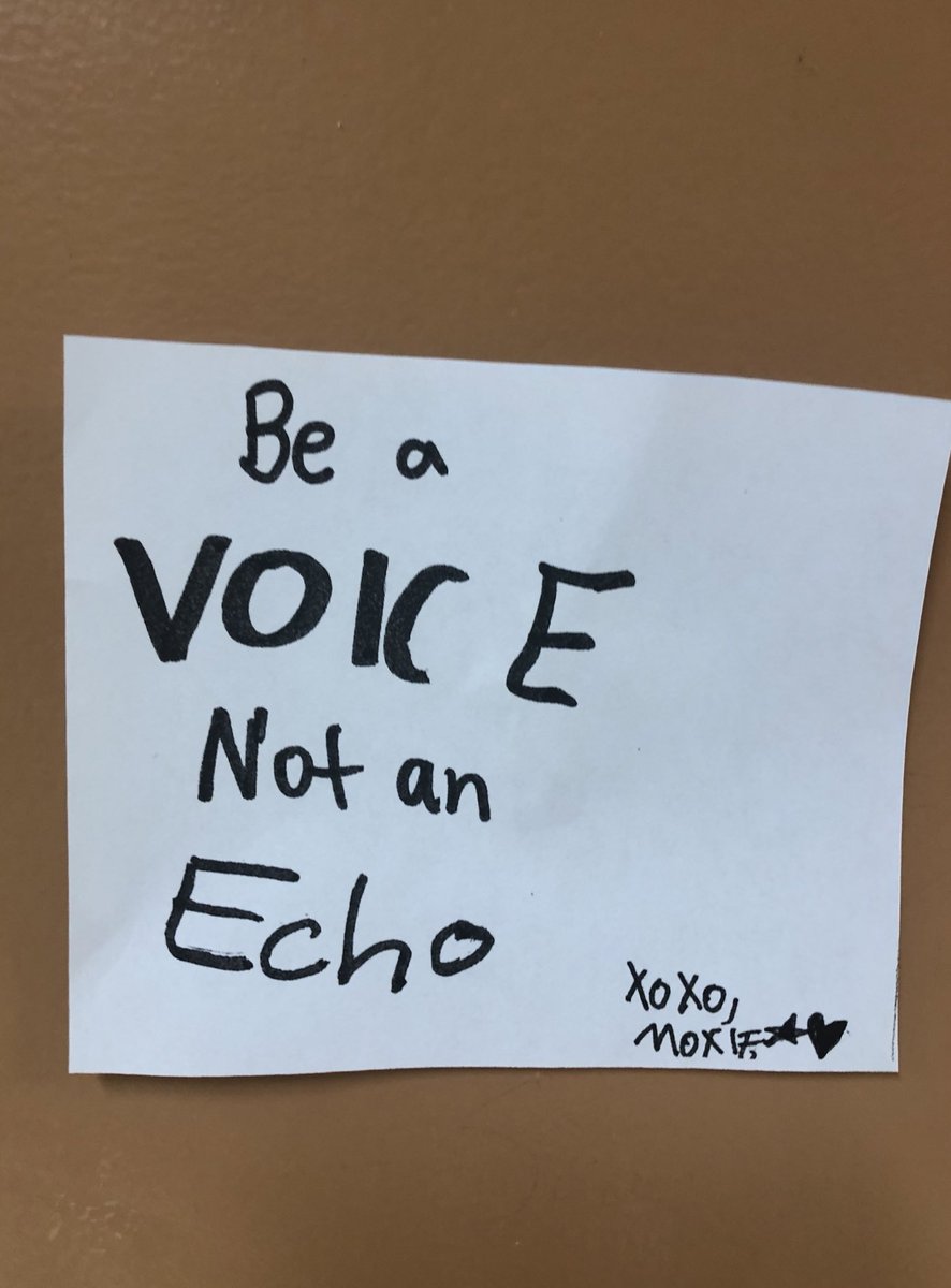 VMocdsb's tweet photo. VM is being plastered with positivity! The halls of VM now boast posters with uplifting messages by the Moxie Club. Wonderful messages to help get through snowy February!
#MoxieClub
#promotingpositivity
#feminismisforeveryone
@OCDSB https://t.co/8F4HT6Fu2X