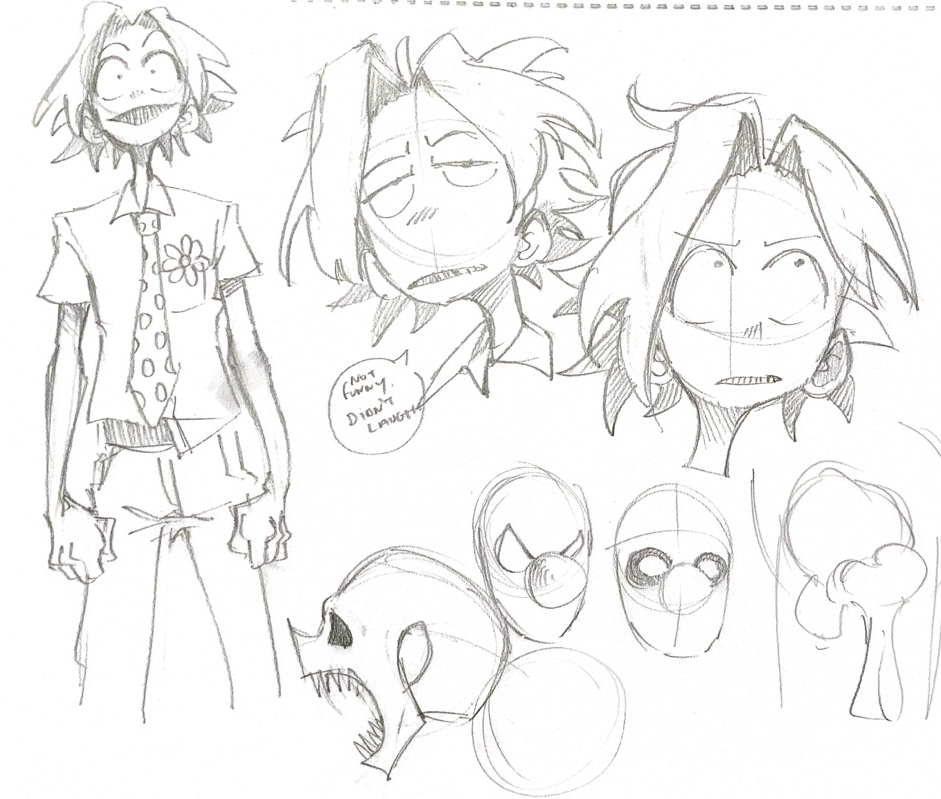 Just a few concepts for 'Screamoid Clown'
A comic idea I may or may not be working on!! 