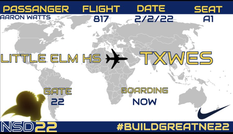 RamSports's tweet photo. Welcome to the @TxWesFootball ππ Ramily Aaron Watts!!! #Ramsup #BuildGreatne22 #NSD22 Letβs Go!!! @Awatts_77 https://t.co/Yew18NUPfH