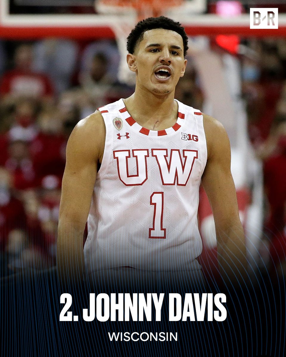 BleacherReport's tweet photo. Early College Basketball POY Rankings 🔥 @brhoops

1.  Oscar Tshiebwe
2. Johnny Davis 
3. Ochai Agbaji
4. Drew Timme

Full list: https://t.co/XCGhzanumk 

(via B/R’s @kerrancejames) https://t.co/zI9sboH0nT