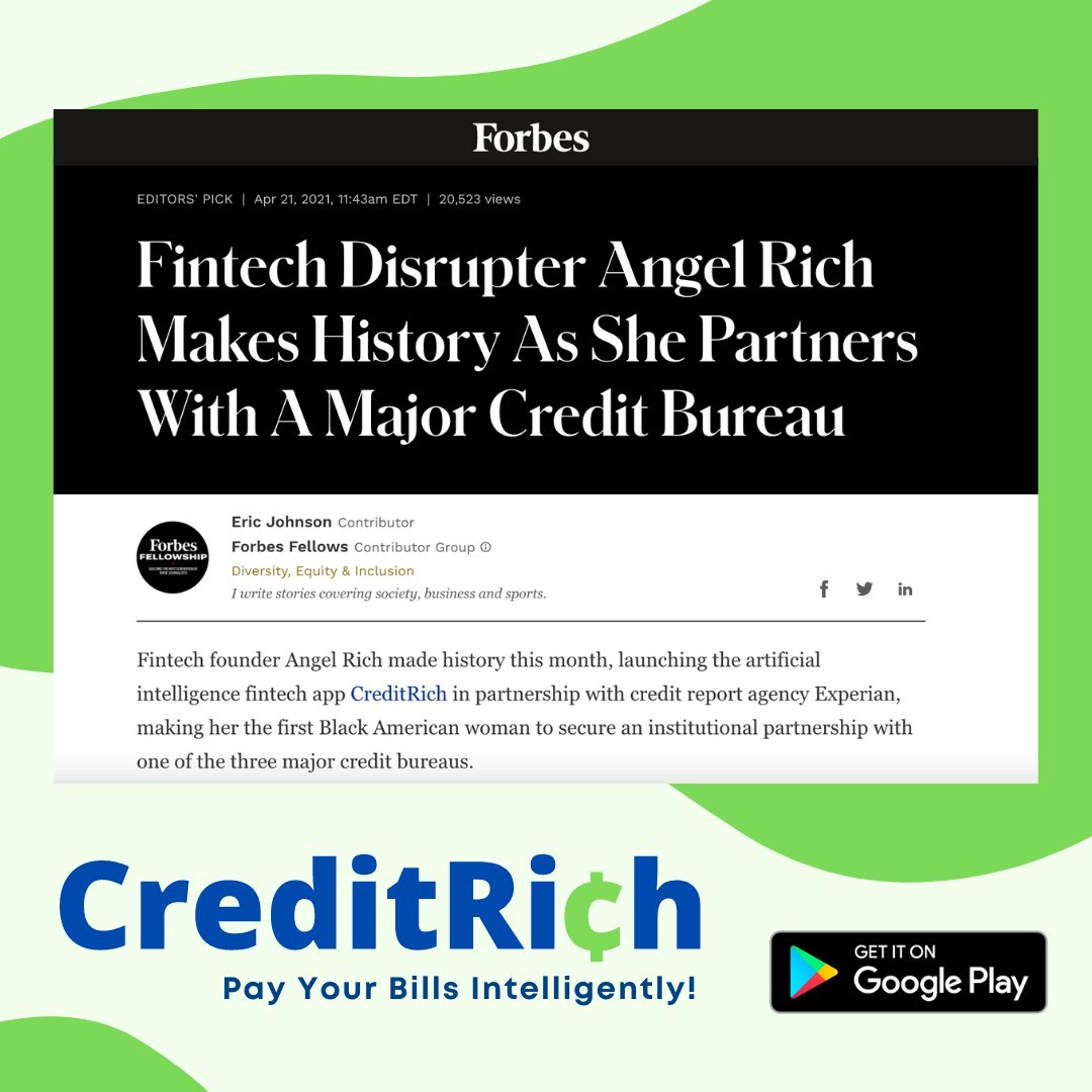 Celebrate Black History Month by supporting a black-owned business that made history! Download the CreditRich app today. #CreditRich