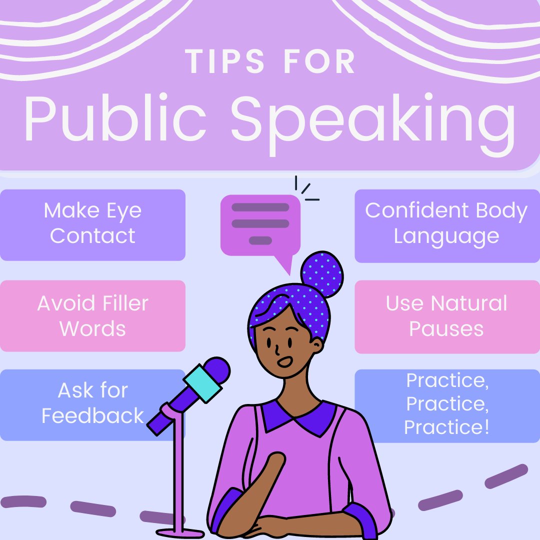 prescribedmeals's tweet photo. Whether you’re speaking to a classroom or presenting yourself to one individual, having strong public speaking skills helps you improve your self-esteem, connect with others and demonstrate your knowledge. Here are some tips to keep in mind when practicing your skills.

#Oppti https://t.co/YECvPE52Ku