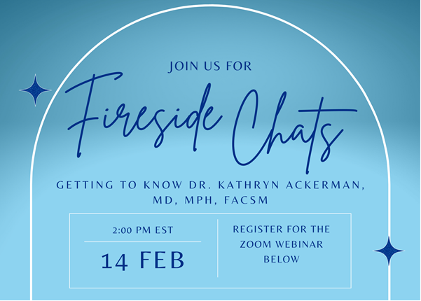 WuTsaiAlliance's tweet photo. Don't miss the chance to chat with our #femaleathlete Program leader @DrKateAckerman! She'll share her journey through medicine, her creation of the Female Athlete Program, and her inspirations for her work. Register here: https://t.co/3bWjje9AB5 https://t.co/b5l2NkCpGV