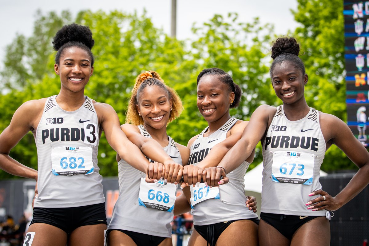 PurdueTrackXC's tweet photo. We are proud of the women that have helped shape our program, those that are part of our team today and those that will inspire us in the future.

#BoilerUp 🚂 #NGWSD https://t.co/SuUNil0ksn