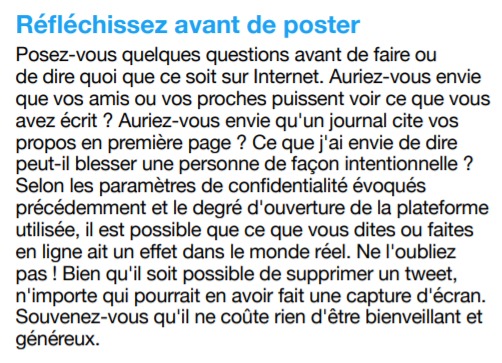 ReinelikeQueen8's tweet photo. Avec les dangers d'internet, j'ai trouvé dans Enseigner et Apprendre avec Tweeter UNESCO 2019, ce passage  très important pour l'éducation aux médias et à l'information chez nos élèves #PED4760 https://t.co/Ee9G1OGTVB