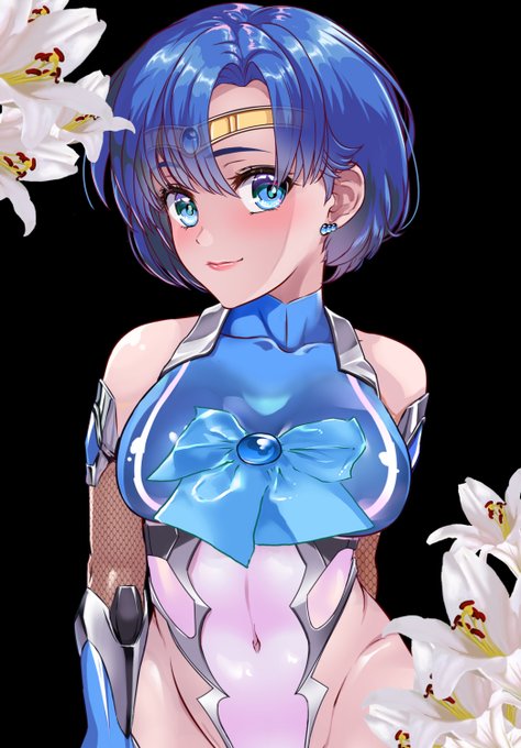 おすまし亜美たん❤
こんにちは❤
白いユリが似合うマーキュリー❣❣
おすまし顔もカワユイ❤ (#^.^#)むほっ❣❣
#セーラー対魔忍 
#セーラージュピター 