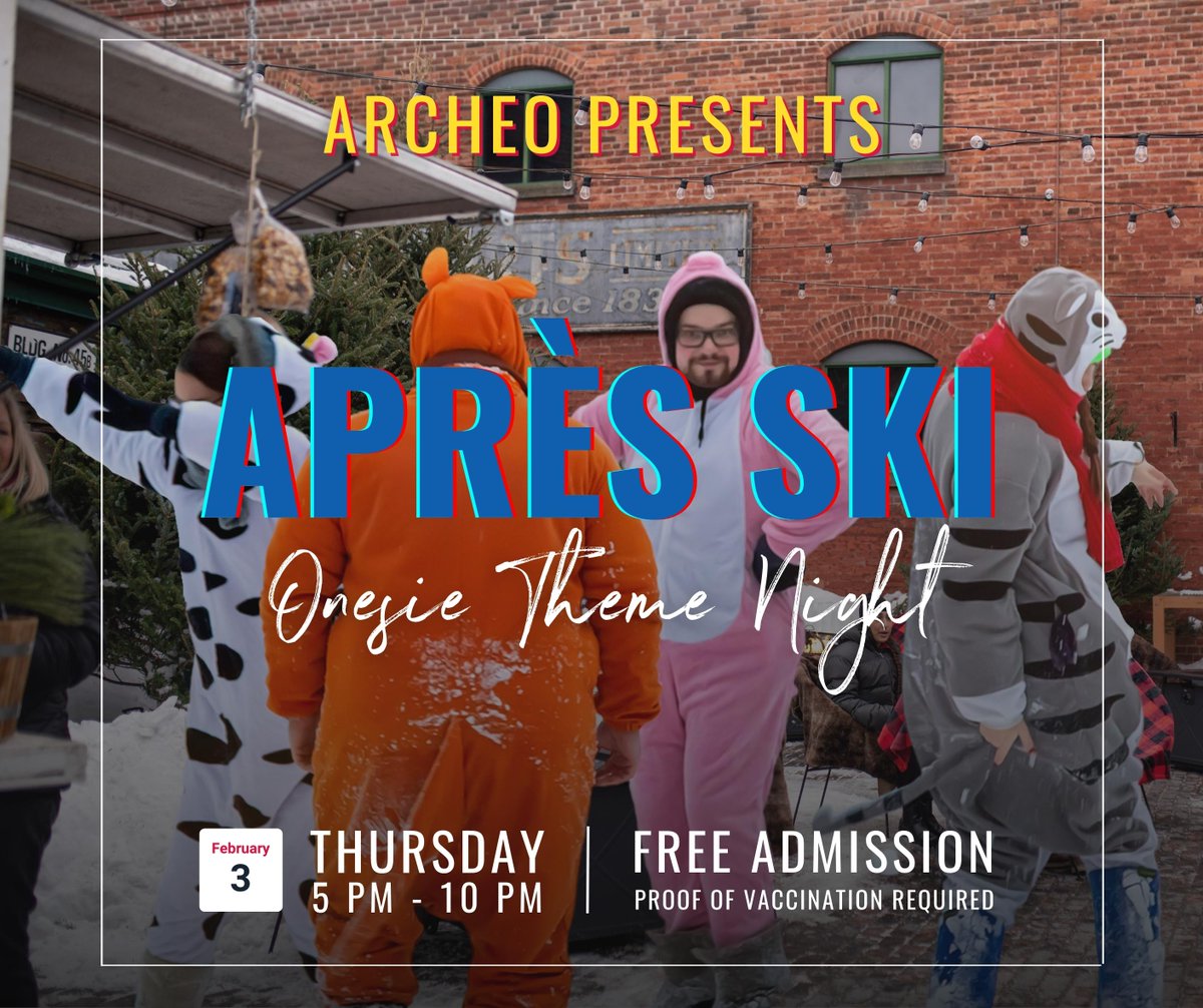 THURSDAY THEME NIGHT: ONESIE EDITION 👯

Dress up in your favourite (or warmest!) onesie for lounge bragging rights and a free marshmallow to roast at the fire!⁣

So grab your gang, Toronto! Bc ain't no party like a theme-night patio party!

Learn more @ fb.me/e/4zJIR243L