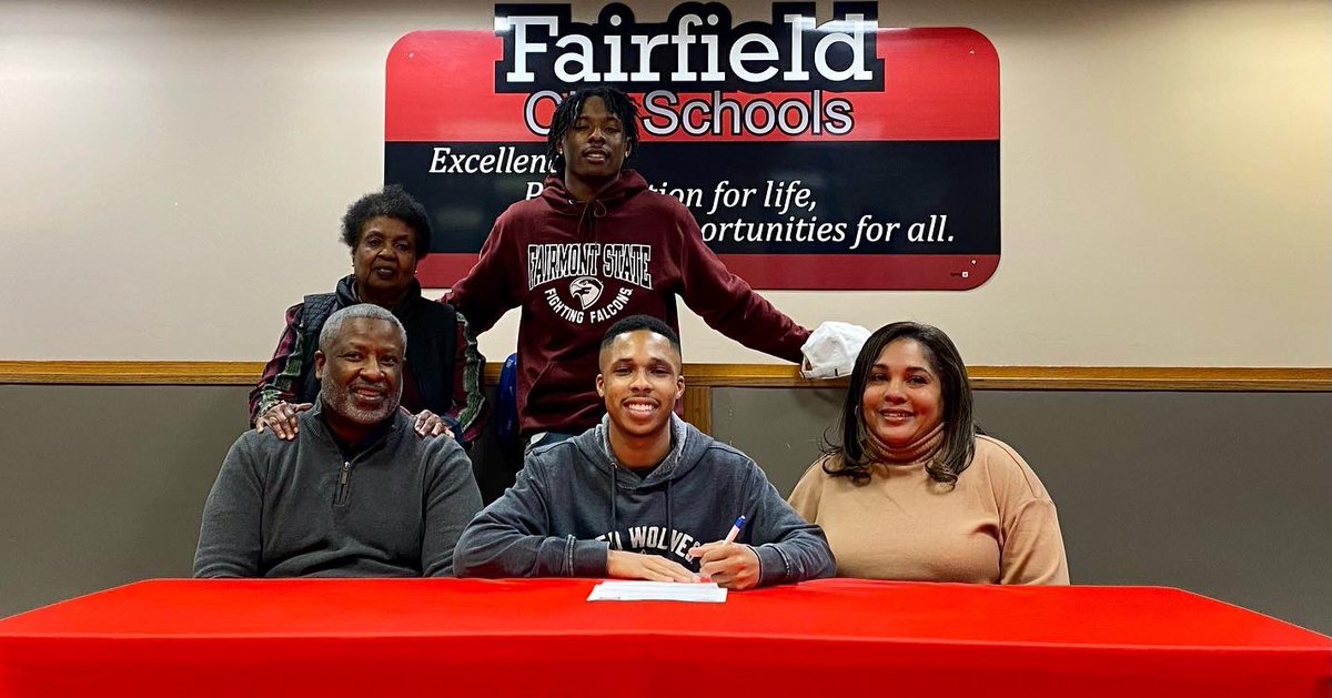 XCFairfield's tweet photo. Congratulations to Elijah Hannah on signing to continue his academic and running career at Indiana University East for their XC and Track program! We are so proud of you and can’t wait to see what you will achieve at the college level. #OneTribe @iue_tfxc https://t.co/2BBdGDYrU9