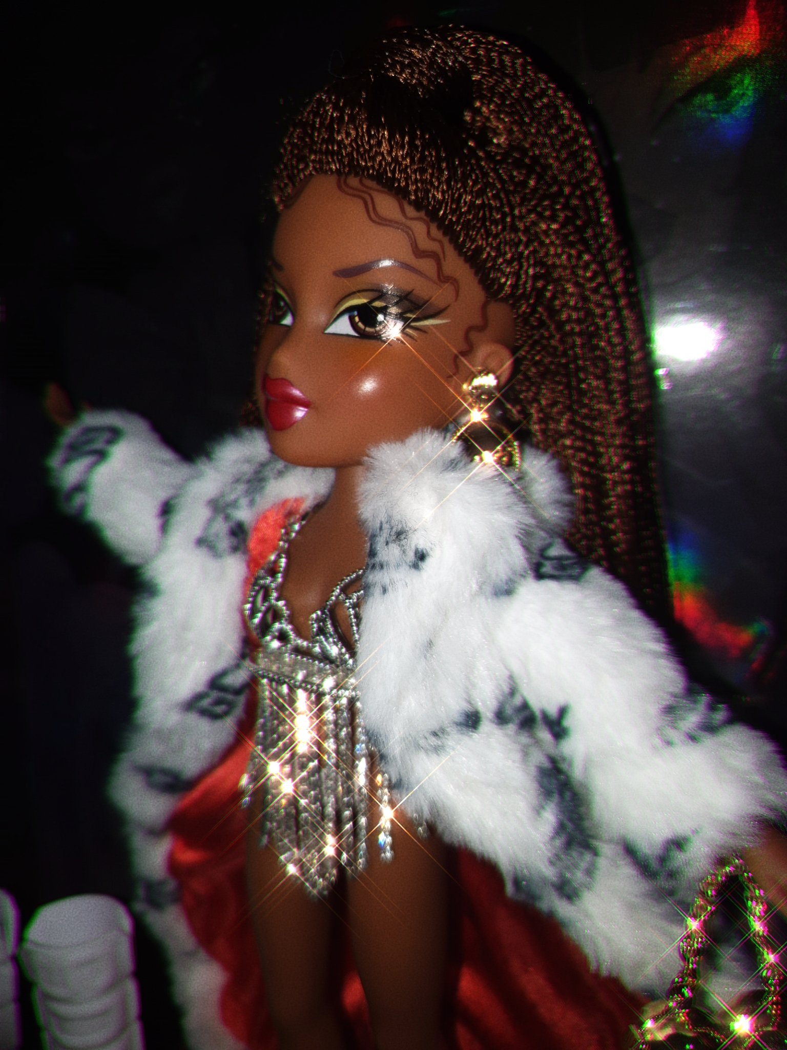 Bratz doll 2024 fur coat