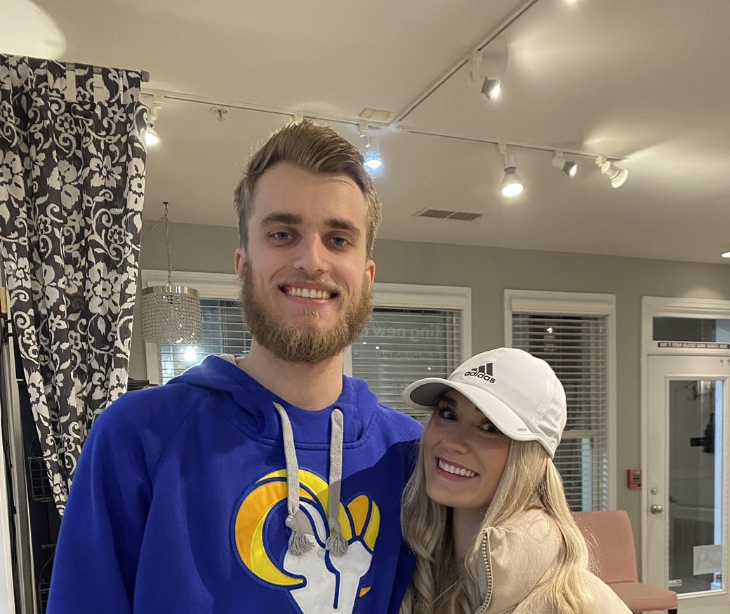 B_Duff17's tweet image. Donated 10+ inches of hair to @CWHL_org and now everyone’s saying I look like the best WR in the league. @CooperKupp, long-lost twins?